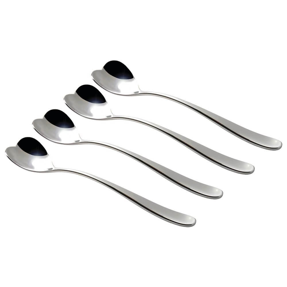 Alessi Big Love Set Of 4 Ice Cream Spoons